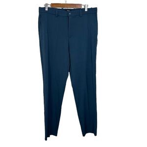 Quince Men's 34x32 Ultra Stretch 24/7 Smart Chino Ocean Blue Golf Pants